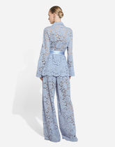 Floral lace vanity shirt - | Dolce & Gabbana