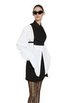 Cotton shirt with contrasting placket - | Dolce & Gabbana