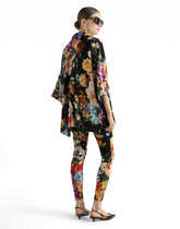 Bouquet flower print charmeuse shirt - | Dolce & Gabbana