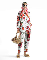 Flower-print poplin shirt - | Dolce & Gabbana