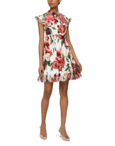 Dolce & Gabbana Pleated Dress In Elasticated Silk Cady Fabric - | Dolce & Gabbana