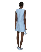 Short floral quilted jacquard A-line dress - | Dolce & Gabbana