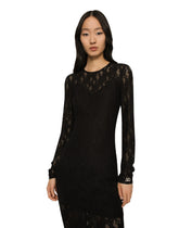 Long lace dress - | Dolce & Gabbana