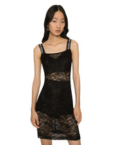 Short lace dress - | Dolce & Gabbana