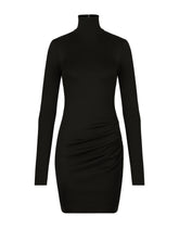 Short jersey Milano rib dress - | Dolce & Gabbana