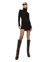 Short jersey Milano rib dress - | Dolce & Gabbana