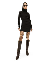 Short jersey Milano rib dress - | Dolce & Gabbana