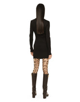 Short jersey Milano rib dress - | Dolce & Gabbana
