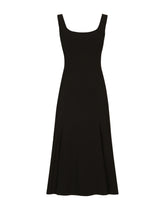 Calf-length cady dress - | Dolce & Gabbana
