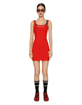Short spandex jersey dress DGVIB3 - | Dolce & Gabbana