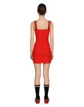 Short spandex jersey dress DGVIB3 - | Dolce & Gabbana
