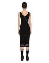 Sleeveless spandex jersey midi dress DGVIB3 - | Dolce & Gabbana