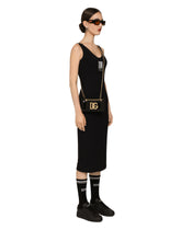 Sleeveless spandex jersey midi dress DGVIB3 - | Dolce & Gabbana