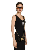 Sleeveless spandex jersey midi dress DGVIB3 - | Dolce & Gabbana