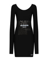 Long-sleeved spandex jersey midi dress DGVIB3 - | Dolce & Gabbana