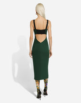 Charmeuse corset dress - | Dolce & Gabbana