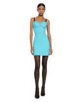 Raschel tweed corset minidress - | Dolce & Gabbana