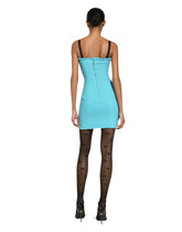Raschel tweed corset minidress - | Dolce & Gabbana
