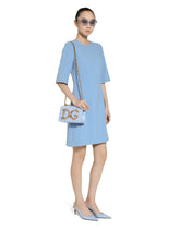 Wool crêpe midi fit-and-flare dress - | Dolce & Gabbana