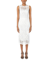 Lace midi dress - | Dolce & Gabbana