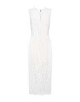 Lace midi dress - | Dolce & Gabbana