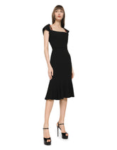 Cady fabric mini dress - | Dolce & Gabbana