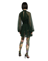 Short chiffon dress - | Dolce & Gabbana