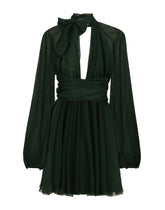 Short chiffon dress - | Dolce & Gabbana