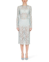 Lace midi dress - | Dolce & Gabbana