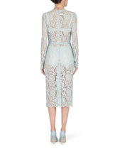 Lace midi dress - | Dolce & Gabbana