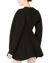 Technical jersey dress with bustier details - | Dolce & Gabbana