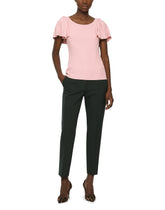 Short-sleeved cady top - | Dolce & Gabbana