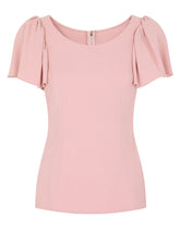 Short-sleeved cady top - | Dolce & Gabbana