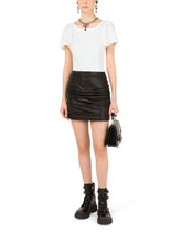 Short-sleeved cady top - | Dolce & Gabbana