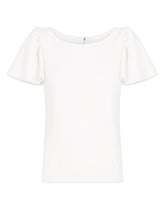 Short-sleeved cady top - | Dolce & Gabbana
