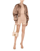 Jersey top with draping - | Dolce & Gabbana