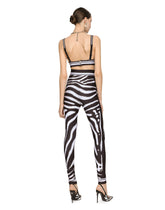 Zebra-print jersey top - | Dolce & Gabbana