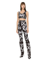 Jersey top with DG Love Yourself print - | Dolce & Gabbana