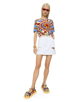 Carretto-print crepe de chine blouse - | Dolce & Gabbana