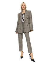 Technical jersey bodysuit with graffiti logo print - | Dolce & Gabbana