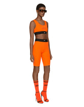 Spandex jersey bralette top DGVIB3 - | Dolce & Gabbana