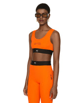 Spandex jersey bralette top DGVIB3 - | Dolce & Gabbana