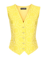 Floral jacquard vest - | Dolce & Gabbana