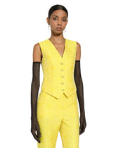 Floral jacquard vest - | Dolce & Gabbana