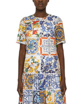 Dolce & Gabbana Blouse In Broderie Anglaise - | Dolce & Gabbana