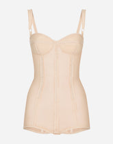 KIM DOLCE&GABBANA Marquisette bodysuit - | Dolce & Gabbana