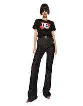 Jersey T-shirt with DG logo - | Dolce & Gabbana