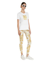 Jersey T-shirt with DG logo patch - | Dolce & Gabbana