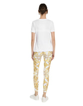 Jersey T-shirt with DG logo patch - | Dolce & Gabbana