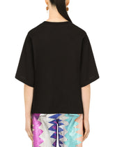 Jersey T-shirt with the 1990's print - | Dolce & Gabbana